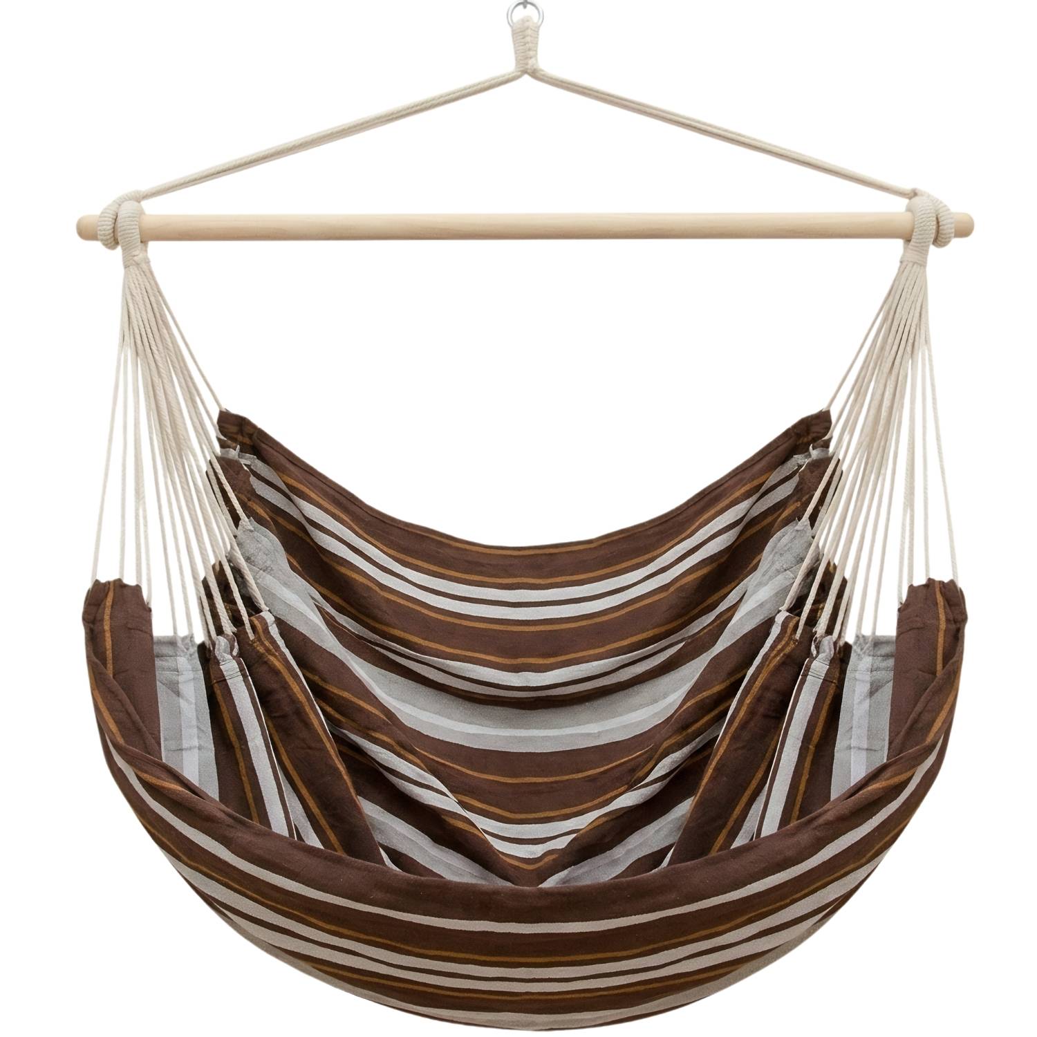 XXL Hängesessel 185x130cm bis 150kg - 2 Personen Schwebesessel Hängestuhl Garten