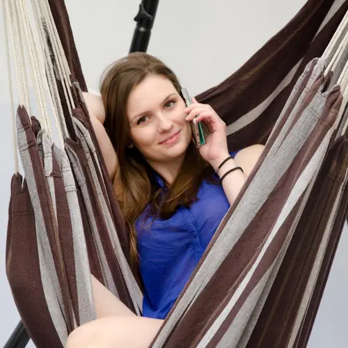 XXL Hängesessel 185x130cm Hängestuhl 2 Personen Hängesitz bis 150kg Baumwolle Hängematte 360° Swifel XXL Hängesessel 185x130cm Hängestuhl 2 Personen Hängesitz bis 150kg Baumwolle Hängematte 360° Swifel