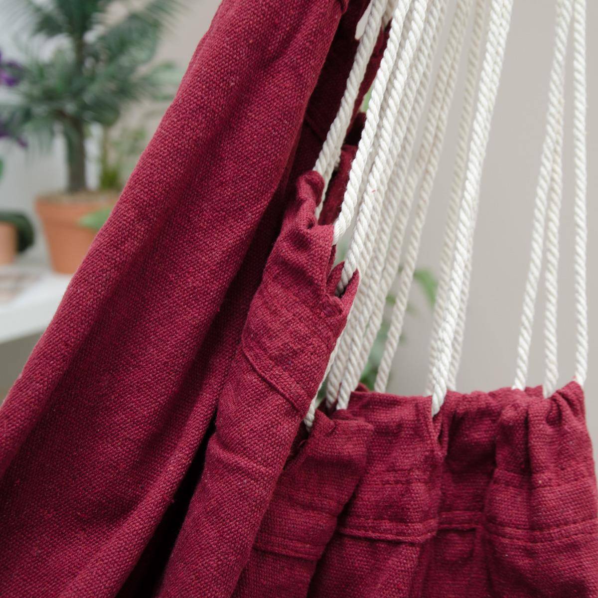 XXL Hängestuhl HMG-40 eyepower AMZ Bordeaux Rot