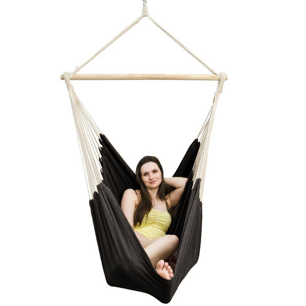 XXL Hängestuhl HMG-40 eyepower AMZ Schwarz