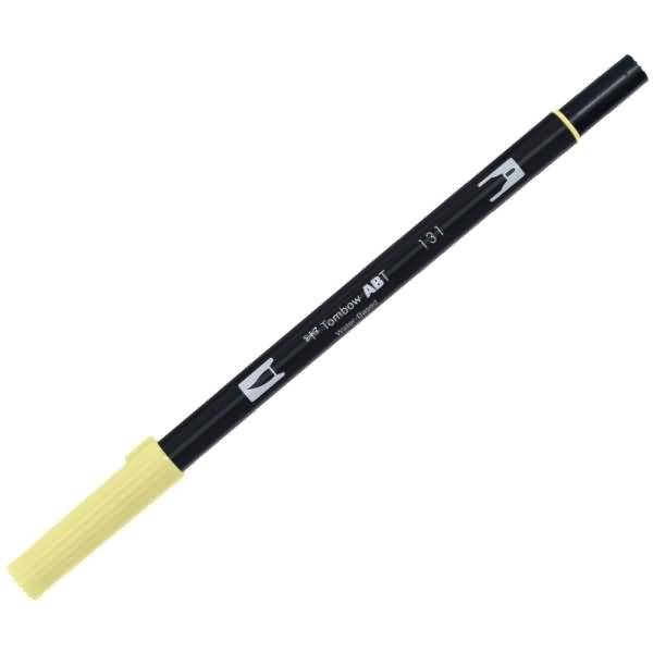 Dual-Fasermaler ABT mit Rundspitze/Pinselspitze Wasserbasis lemon lime