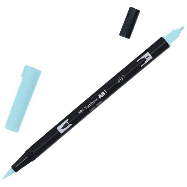 Dual-Fasermaler ABT mit Rundspitze/Pinselspitze Wasserbasis aqua