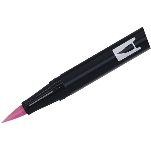 Dual-Fasermaler ABT mit Rundspitze/Pinselspitze Wasserbasis mauve