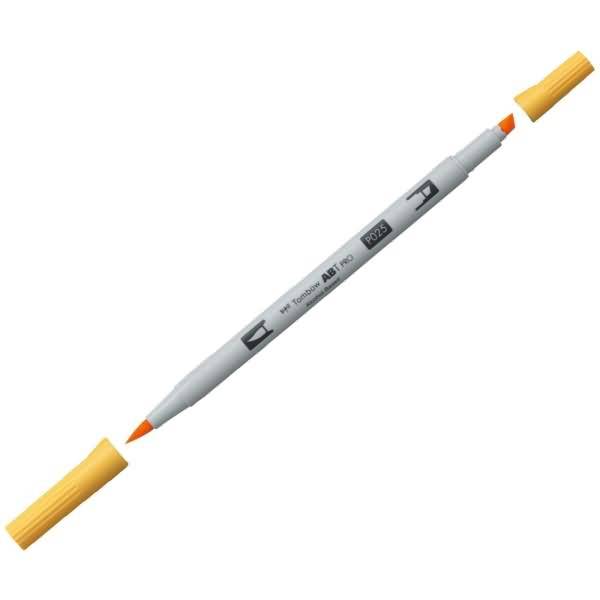 Dual-Fasermaler ABT Pro Keilspitze/Pinselspitze Alkoholbasis light orange