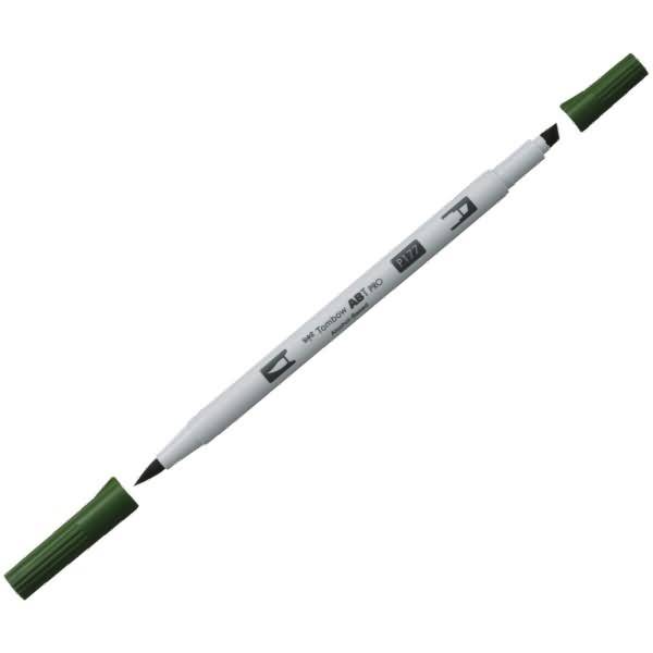 Dual-Fasermaler ABT Pro Keilspitze/Pinselspitze Alkoholbasis dark jade