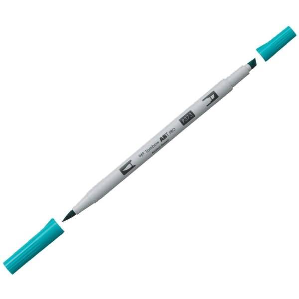 Dual-Fasermaler ABT Pro Keilspitze/Pinselspitze Alkoholbasis sea blue