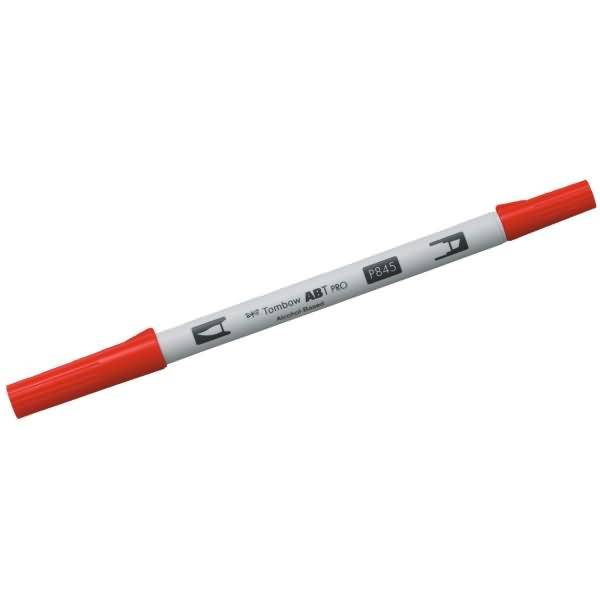 Dual-Fasermaler ABT Pro Keilspitze/Pinselspitze Alkoholbasis carmine