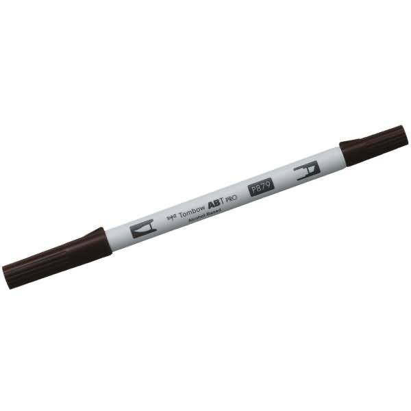 Dual-Fasermaler ABT Pro Keilspitze/Pinselspitze Alkoholbasis brown