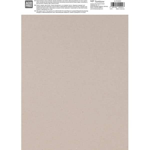 Zeichenblock Bristol A4 250 g/qm hellweiß glatte Oberfläche VE=25 Blatt