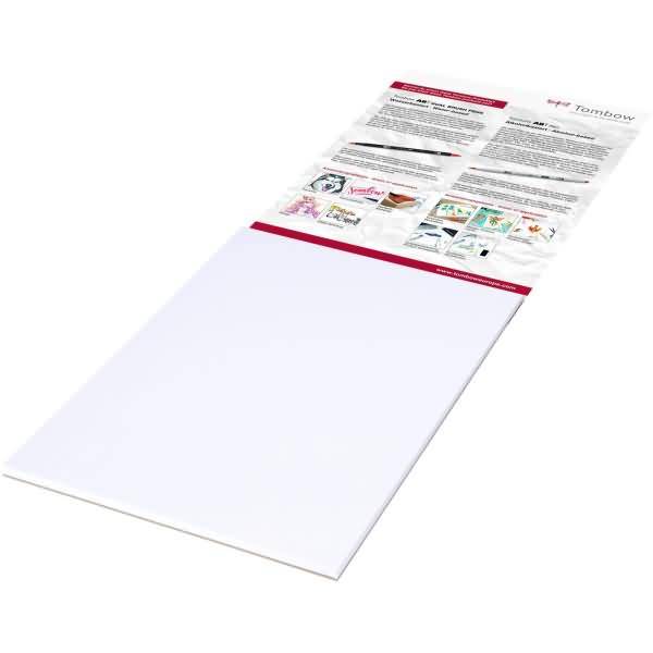 Zeichenblock Bristol A4 250 g/qm hellweiß glatte Oberfläche VE=25 Blatt