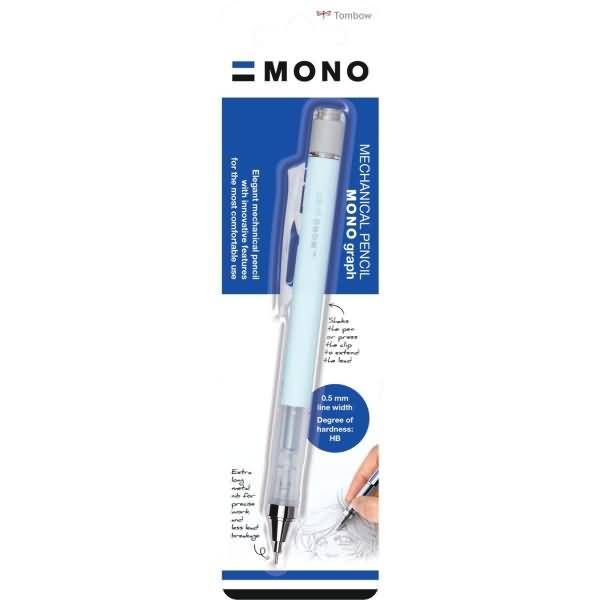 Druckbleistift Mono graph 0,5mm eisblau Blister
