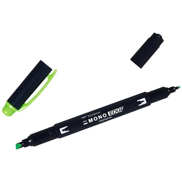 Textmarker Mono edge Keil- und Rundspitze green