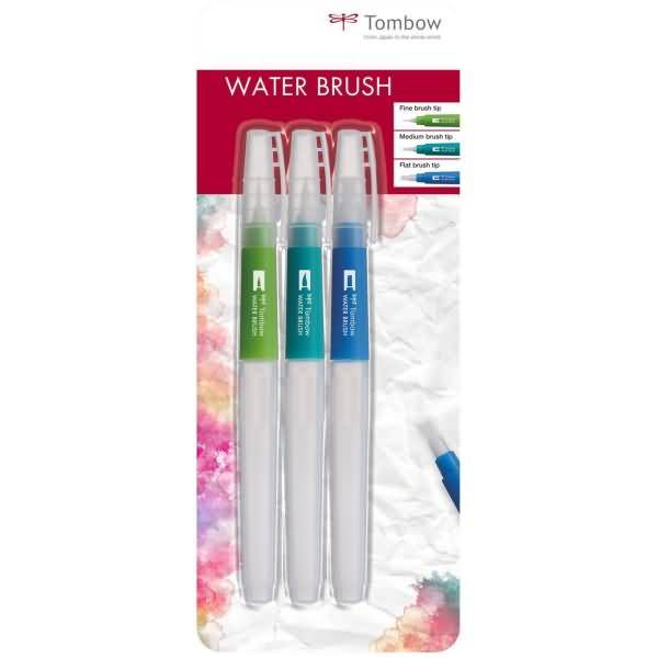 Wassertankpinsel leer befüllbar feine/mittlere/flache Pinselspitze VE=3 Stück