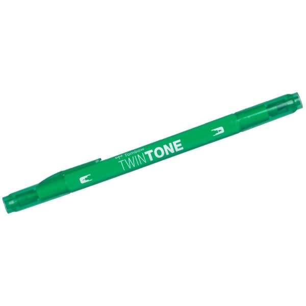 Doppelfasermaler TwinTone Rund- und Finelinerspitze green