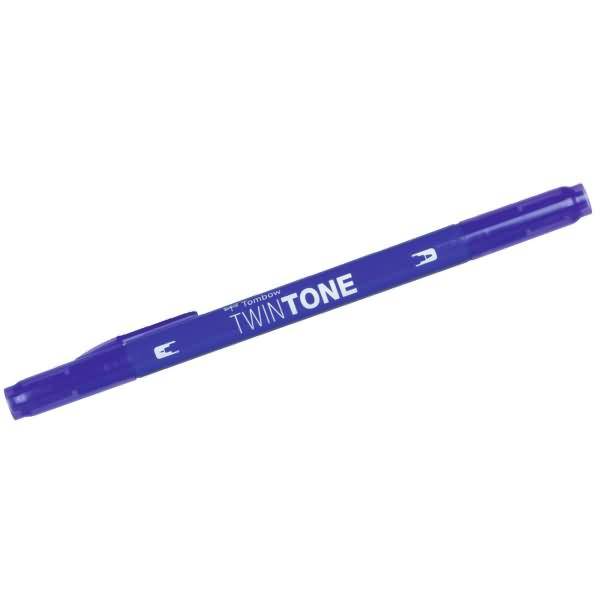 Doppelfasermaler TwinTone Rund- und Finelinerspitze prussian blue