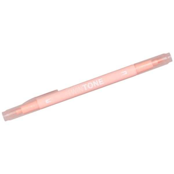Doppelfasermaler TwinTone Rund- und Finelinerspitze coral pink