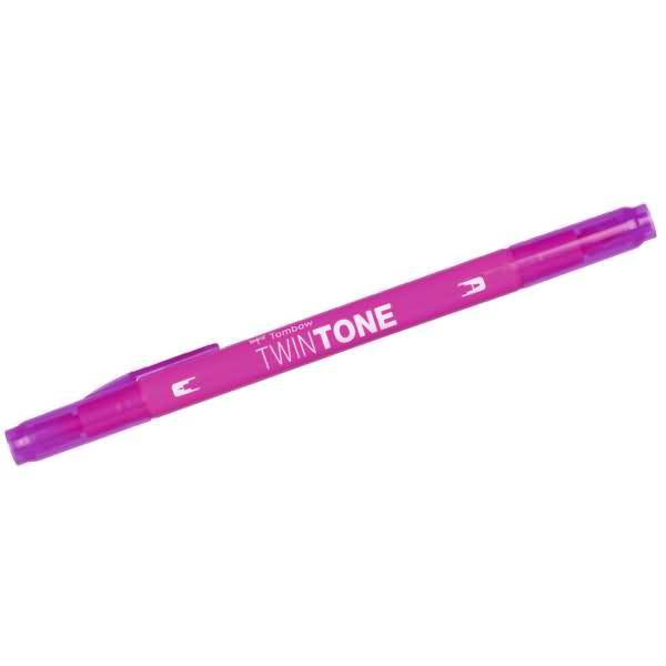 Doppelfasermaler TwinTone Rund- und Finelinerspitze fuchsia pink