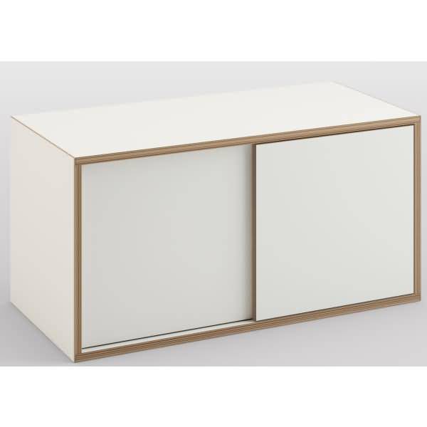 Schiebetür, 1 Modul kompatibel mit BOB Aufbewahrungs- und Displaysystem