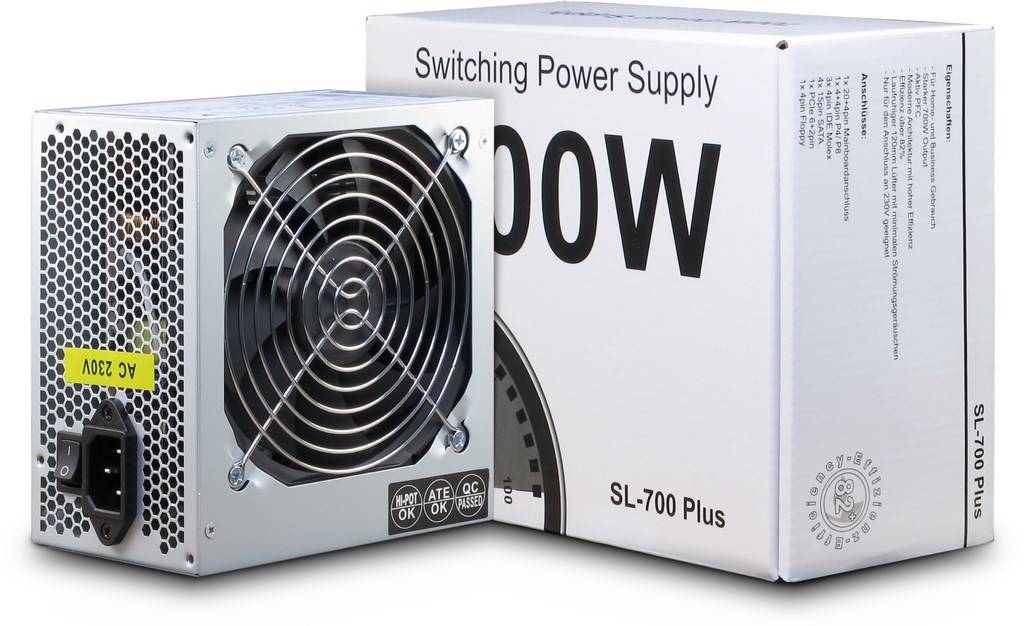 Inter-Tech SL-700 Plus - Netzteil (intern) - ATX12V 2.4