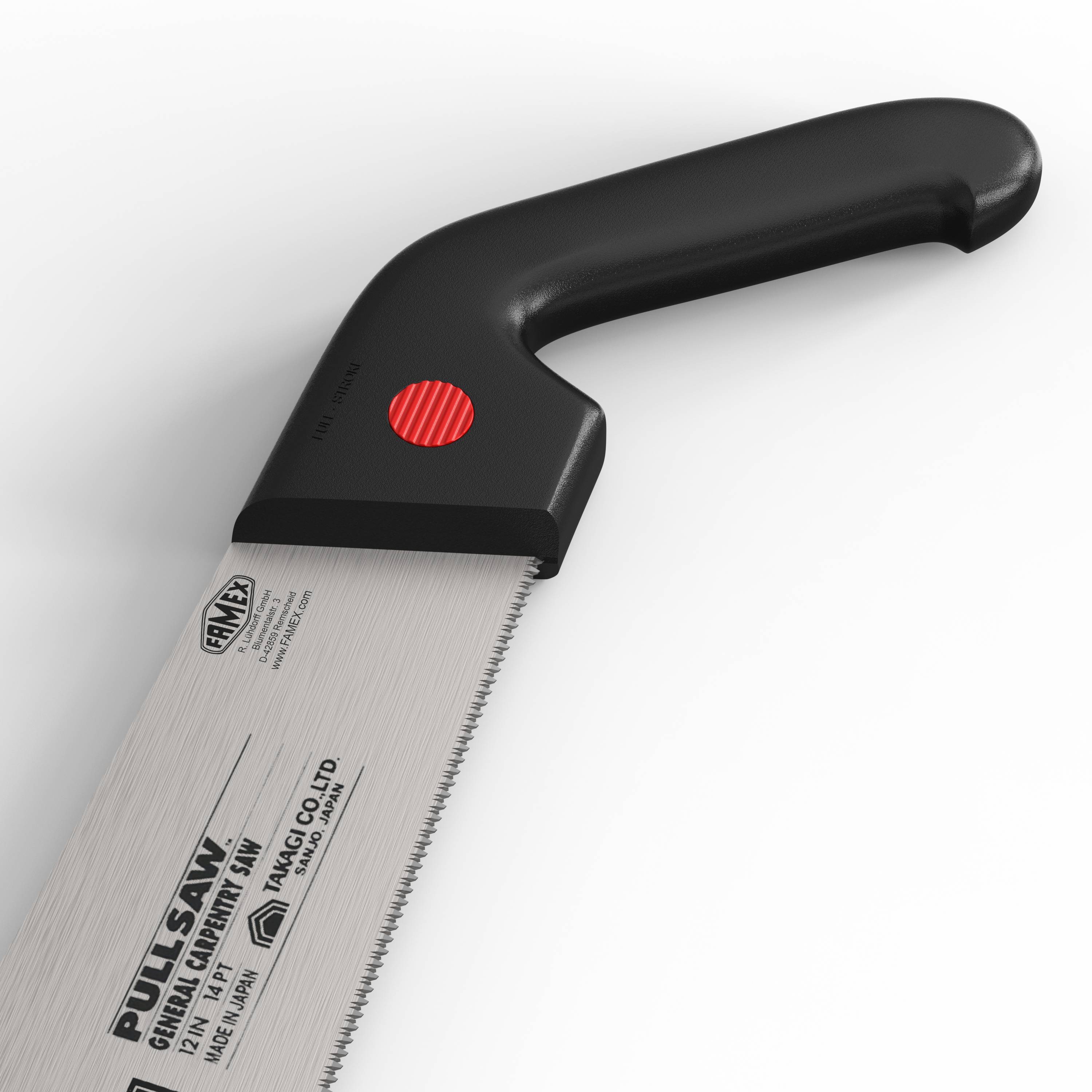 FAMEX Japansäge 5505 - 300mm – Qualitative Profi Handsäge – 14 Zähne pro Zoll