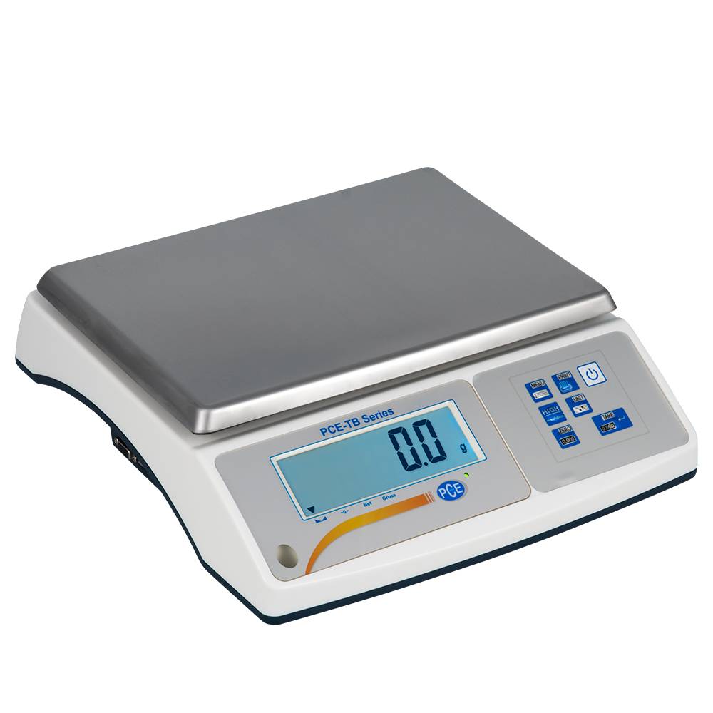 PCE Instruments PCE-TB 30 Küchenwaage Wägebereich (max.)=-30 kg |Plattform 316 x 223 mm |Auflösung 1 g |Netzteil