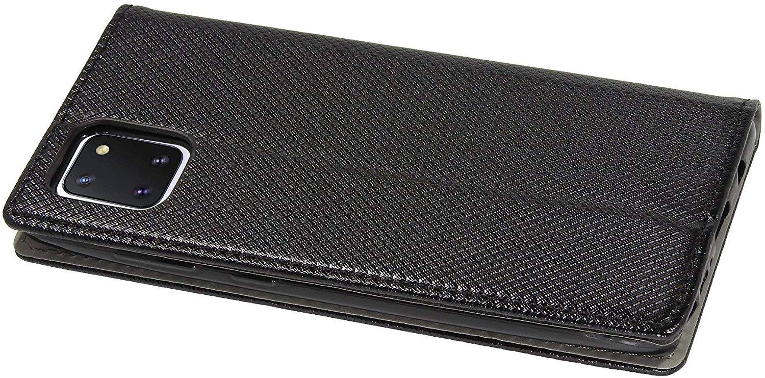 cofi1453 Buch Tasche "Smart" kompatibel mit SAMSUNG GALAXY NOTE 10 LITE ( N770F ) Handy Hülle Etui Brieftasche Schutzhülle mit Standfunktion, Karten