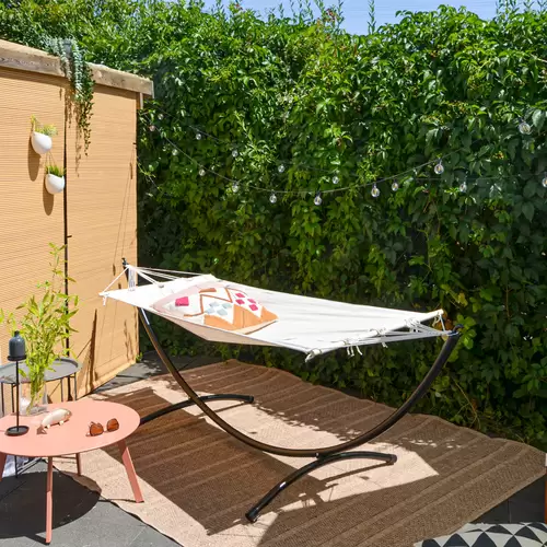 Hängematte mit Gestell 300x100 Garten Liege Outdoor Indoor Hängematte Hängematte mit Gestell 300x100 Garten Liege Outdoor Indoor Hängematte