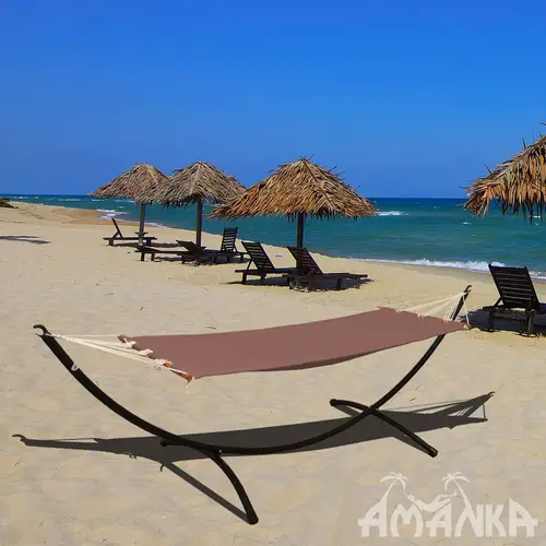 Outdoor Hängematte mit Gestell - 300cm Hängemattengestell 190x80 Stabhängematte Outdoor Hängematte mit Gestell - 300cm Hängemattengestell 190x80 Stabhängematte