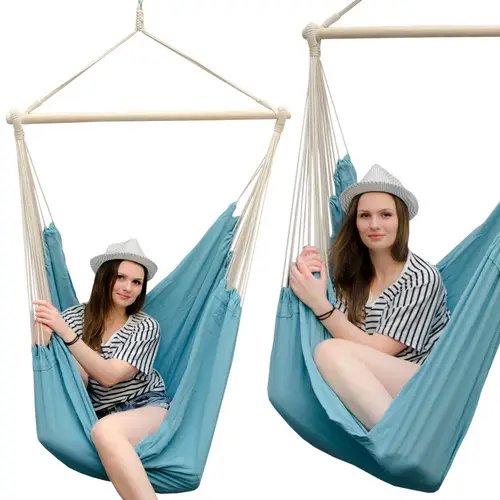 XXL Familien Hängesessel bis 150 kg - 190x140 cm Hängematte XXL Familien Hängesessel bis 150 kg - 190x140 cm Hängematte