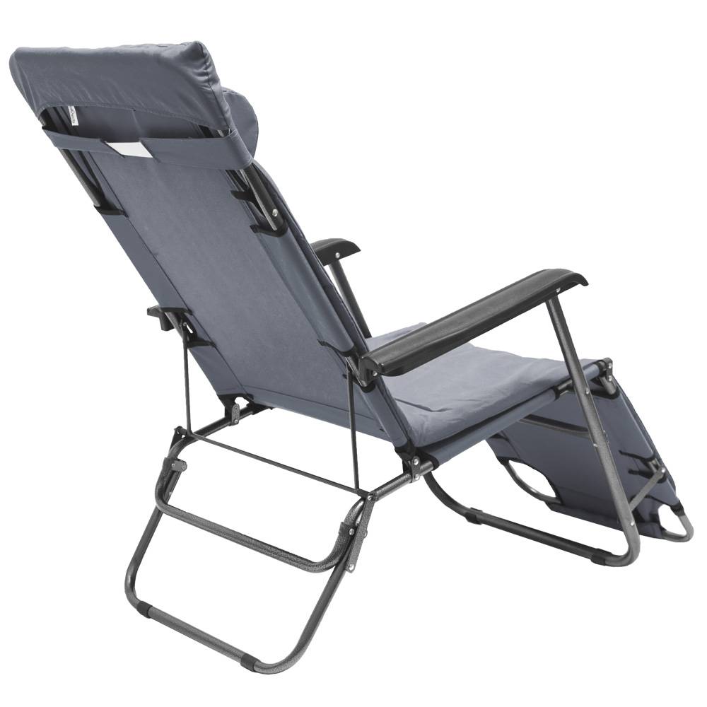 178x60 Garten Liegestuhl Klappbar - Outdoor Relaxliege Gartenstuhl Campingliege