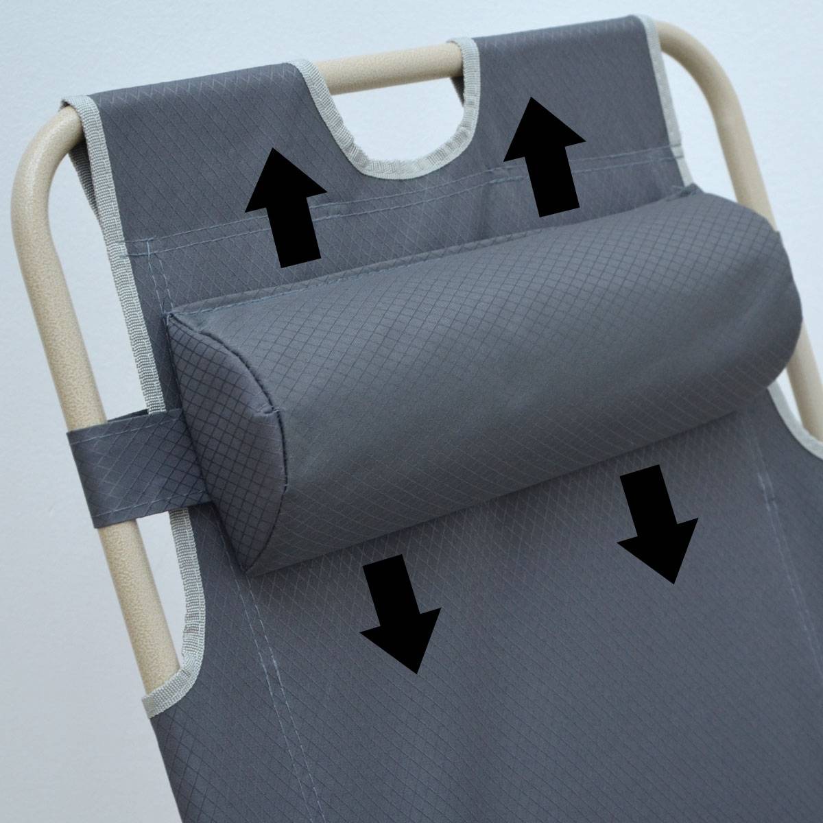 178x65 Garten Liegestuhl Klappbar - Outdoor Relaxliege Gartenstuhl Campingliege