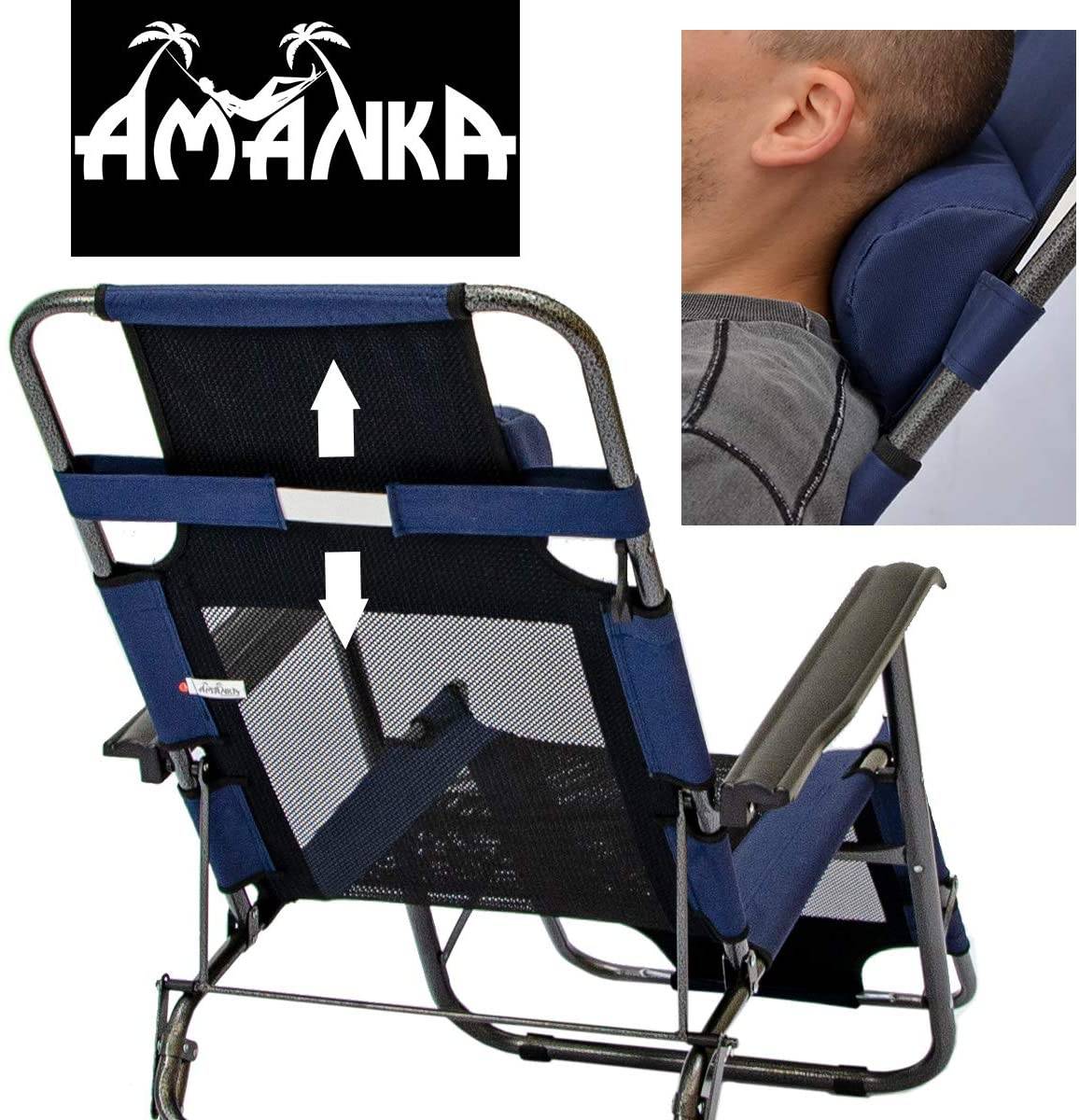 Faltbare Campingliege Freizeitliege Verstellbare Gartenliege Liegestuhl Liege