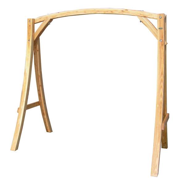 Hollywoodschaukel Gestell aus Holz - 205x105x198 cm Holzgestell