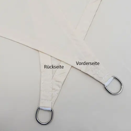 UPF50+ UV Sonnensegel 3x3x3 Polyester Dreieck Wasserabweisend Garten Segel Beige UPF50+ UV Sonnensegel 3x3x3 Polyester Dreieck Wasserabweisend Garten Segel Beige