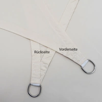 UPF50+ UV Sonnensegel 4x4x4 Polyester Dreieck Wasserabweisend Garten Segel Beige UPF50+ UV Sonnensegel 4x4x4 Polyester Dreieck Wasserabweisend Garten Segel Beige