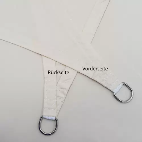 UPF50+ UV Sonnensegel 4x4x4 Polyester Dreieck Wasserabweisend Garten Segel Beige UPF50+ UV Sonnensegel 4x4x4 Polyester Dreieck Wasserabweisend Garten Segel Beige