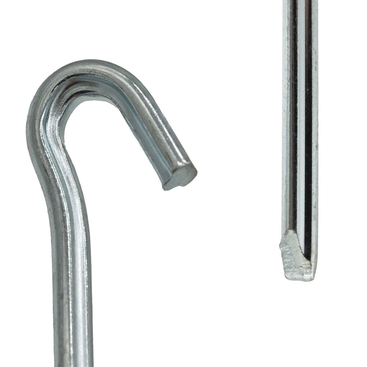 5 Dreikant Zeltheringe XL Erdnägel 230x6mm Bodenanker Camping-Zeltnägel Erdanker