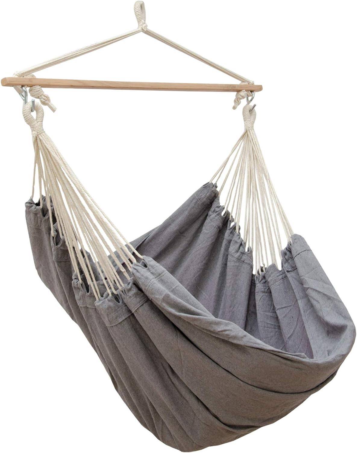 Extra-Sicher XXL Hängesessel - 185x130cm Hängestuhl bis 150kg