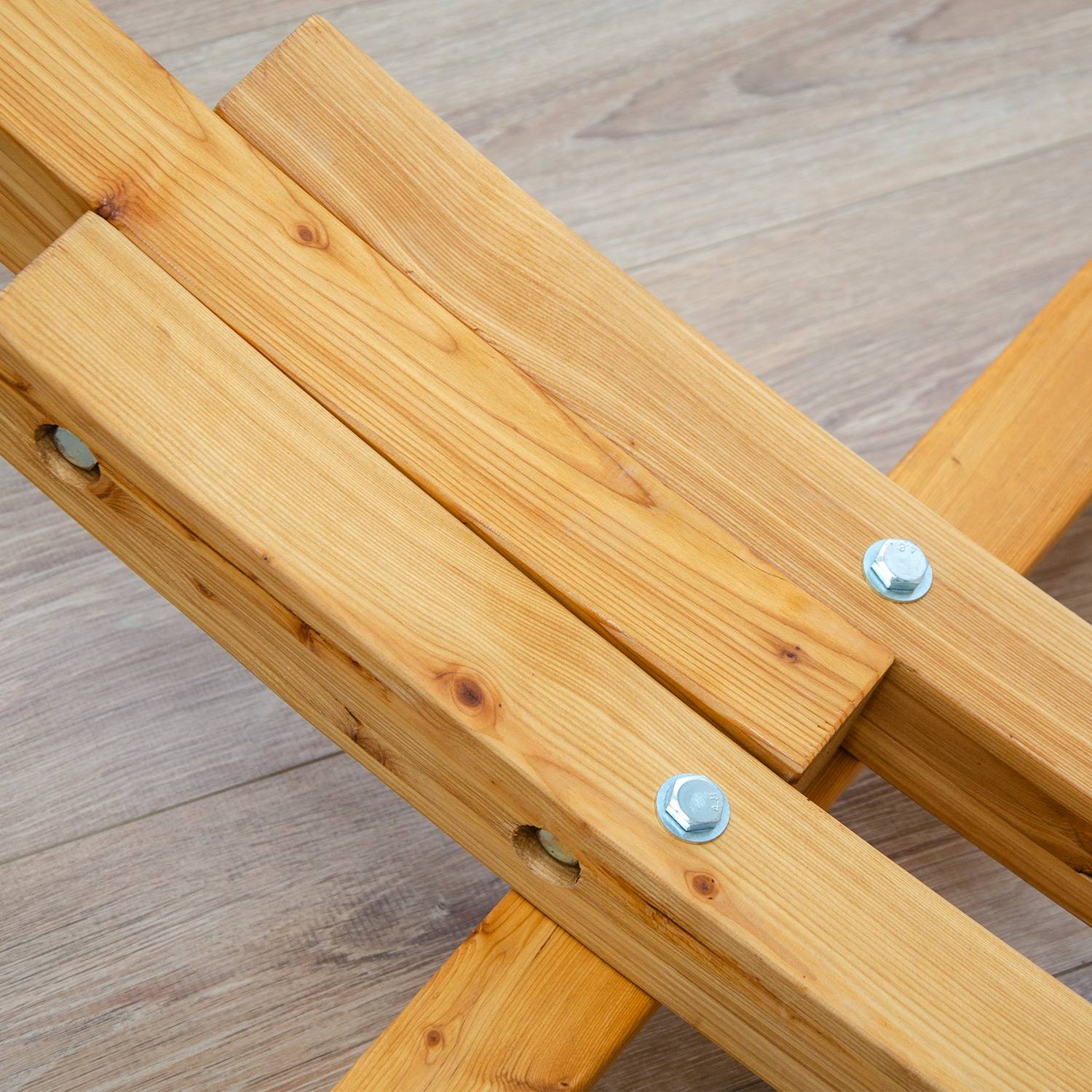 Großes Hängemattengestell Outdoor Holz - 325 cm Hängematten Ständer Holzgestell