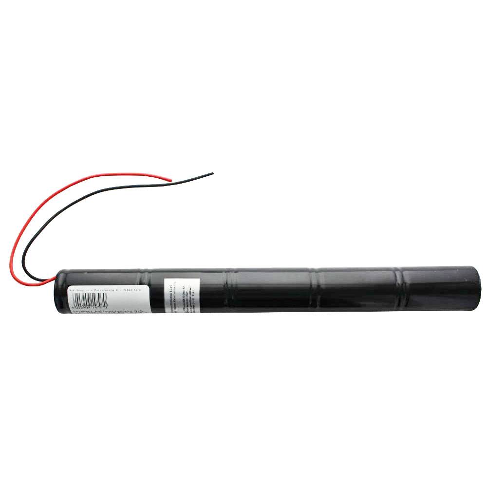 Notleuchtenakku NiCd 6,0V 4500mAh L1x5 Mono D mit 200mm Kabel einseitig
