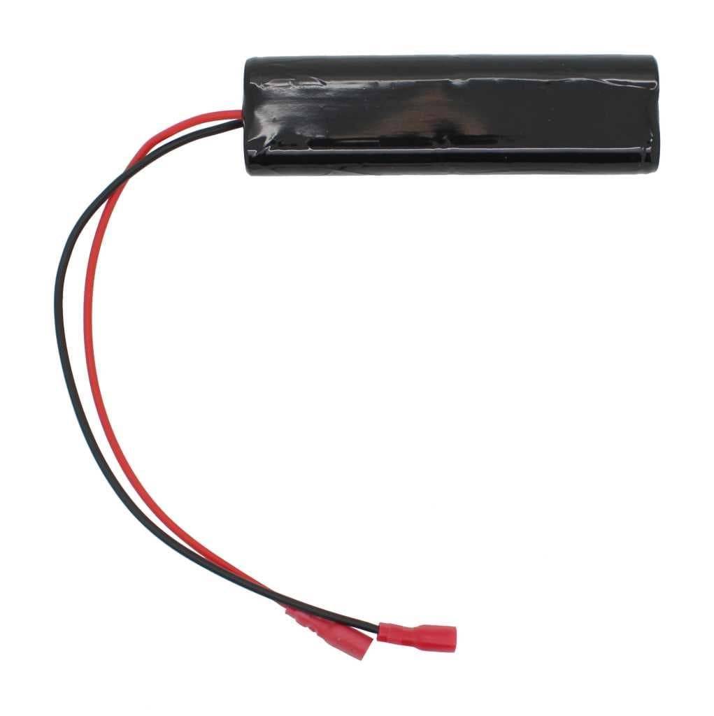 Notleuchtenakku NiMH 4,8V 1800mAh L2x2 Mignon AA mit Kabel und Faston-Buchsen -4,8mm / +6,3mm ersetzt 4,8 V Akku