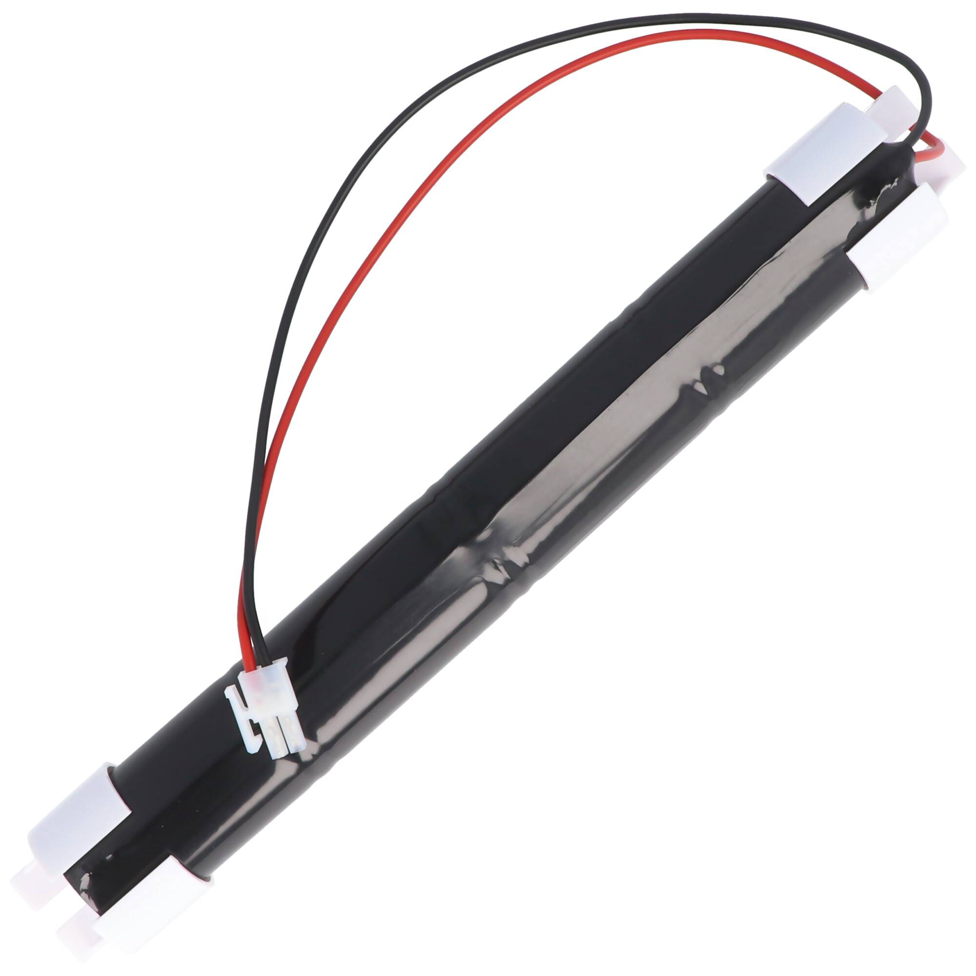 Notleuchtenakku NiMH 4,8V 4500mAh L1x4 Mono D mit Kabel und Stecker ersetzt Saft Ref. 802106