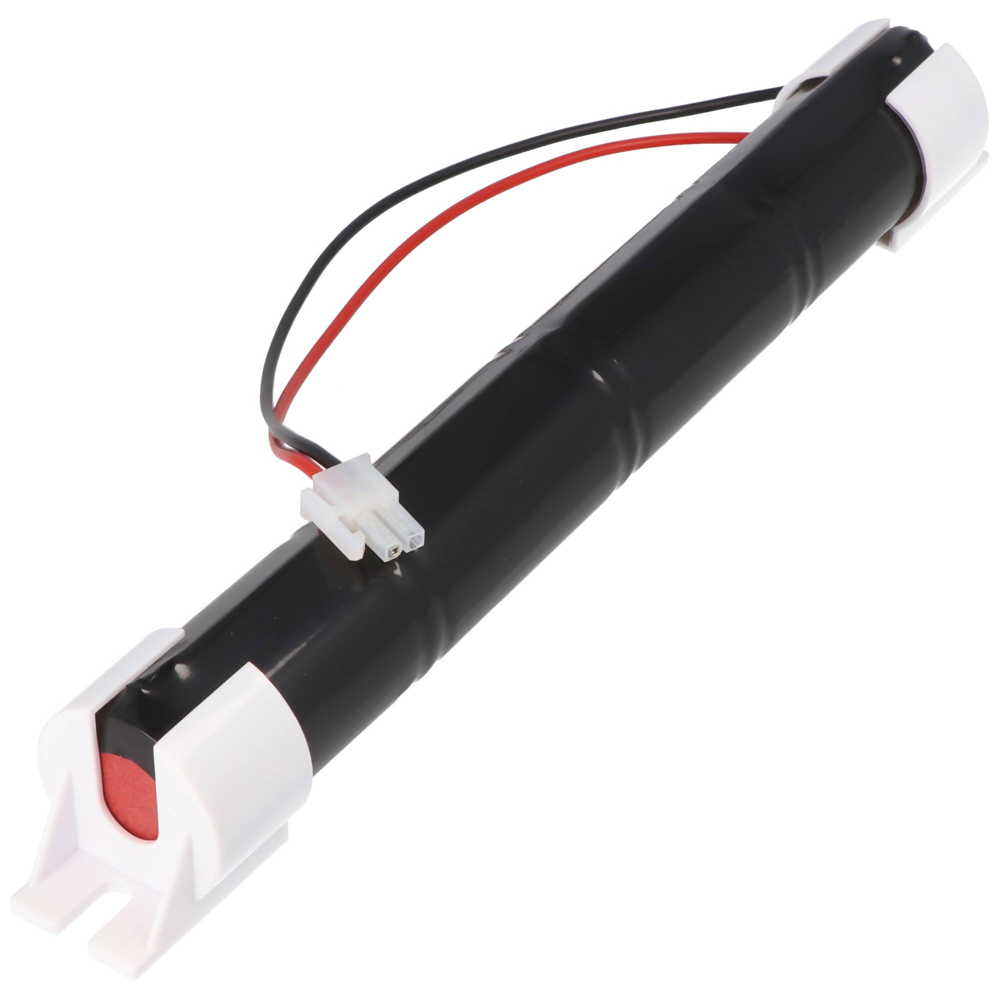 Notleuchtenakku NiMH 4,8V 4500mAh L1x4 Mono D mit Kabel und Stecker ersetzt Saft Ref. 802106