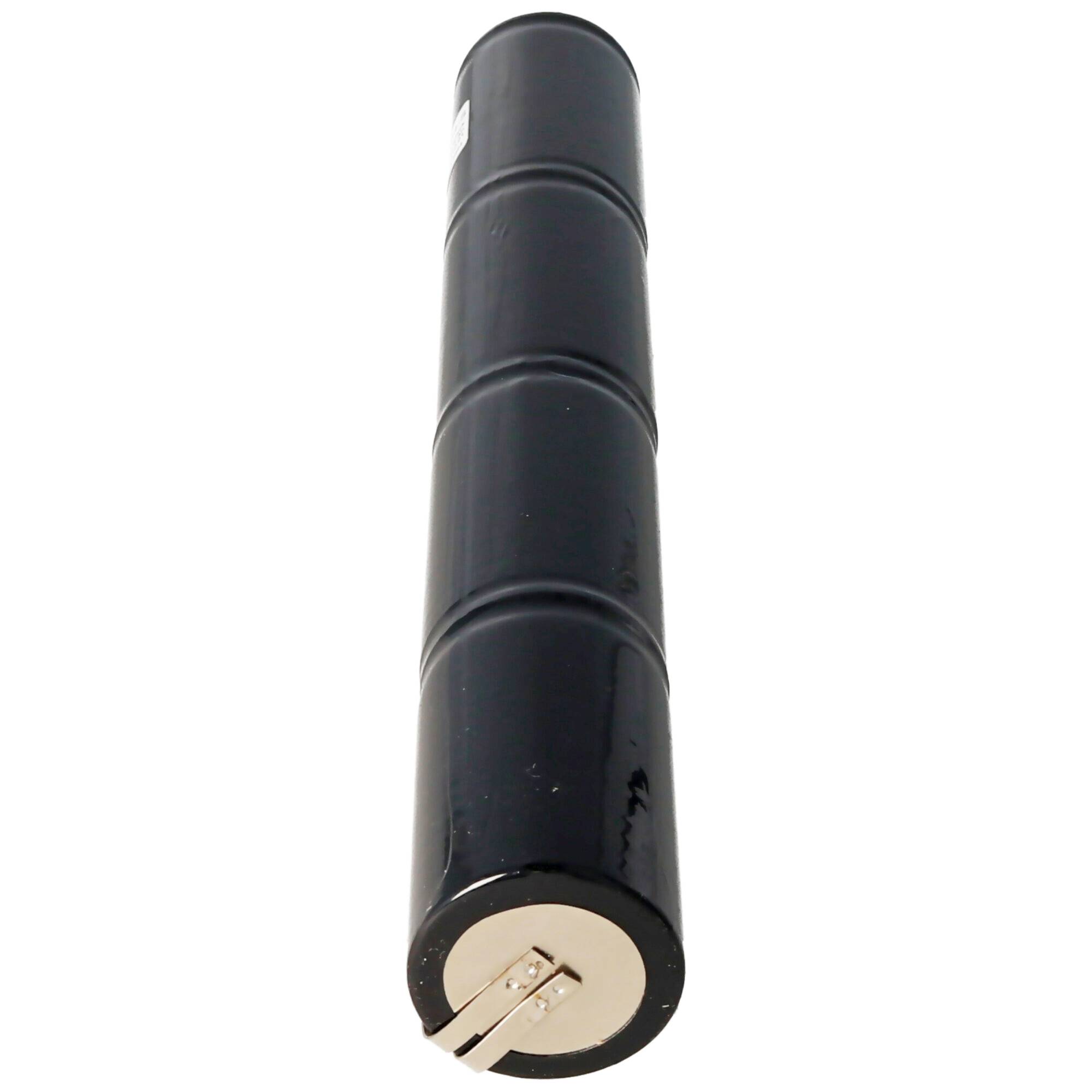 Notleuchtenakku NiCd 4,8V 4500mAh L1x4 Mono D mit Faston-Anschluss 4,8mm ersetzt 4,8 V Akku