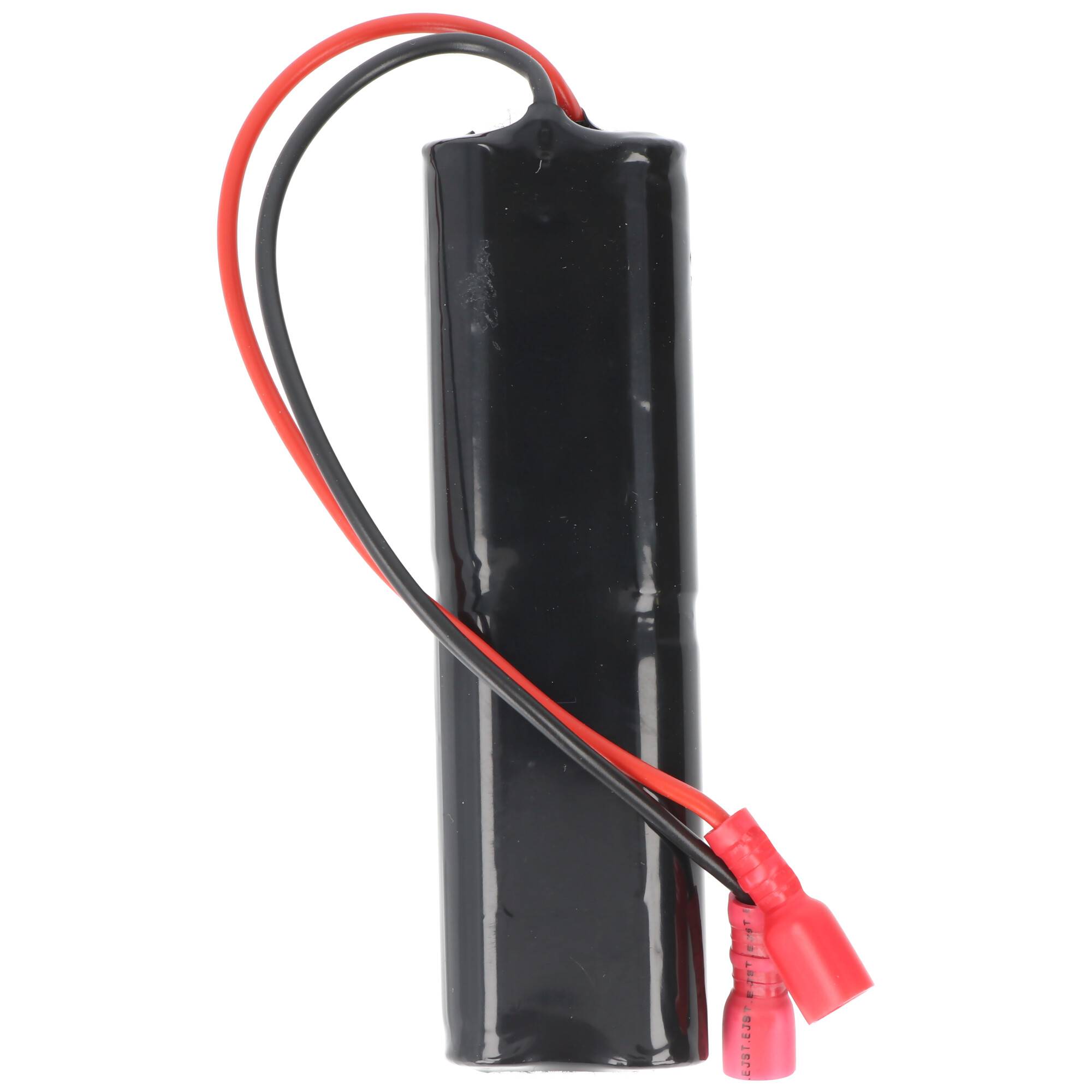 Notleuchtenakku NiMH 4,8V 860mAh L2x2 Mignon AA mit 150mm Kabel und Faston-Buchsen -4,8mm / +6,3mm ersetzt GAZ 516100041