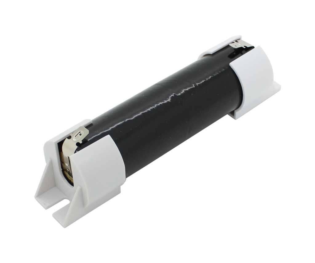 Notleuchtenakku NiCd 2,4V 4500mAh L1x2 Mono D mit Faston-Anschluss und Endkappen ersetzt 2,4 V Akku