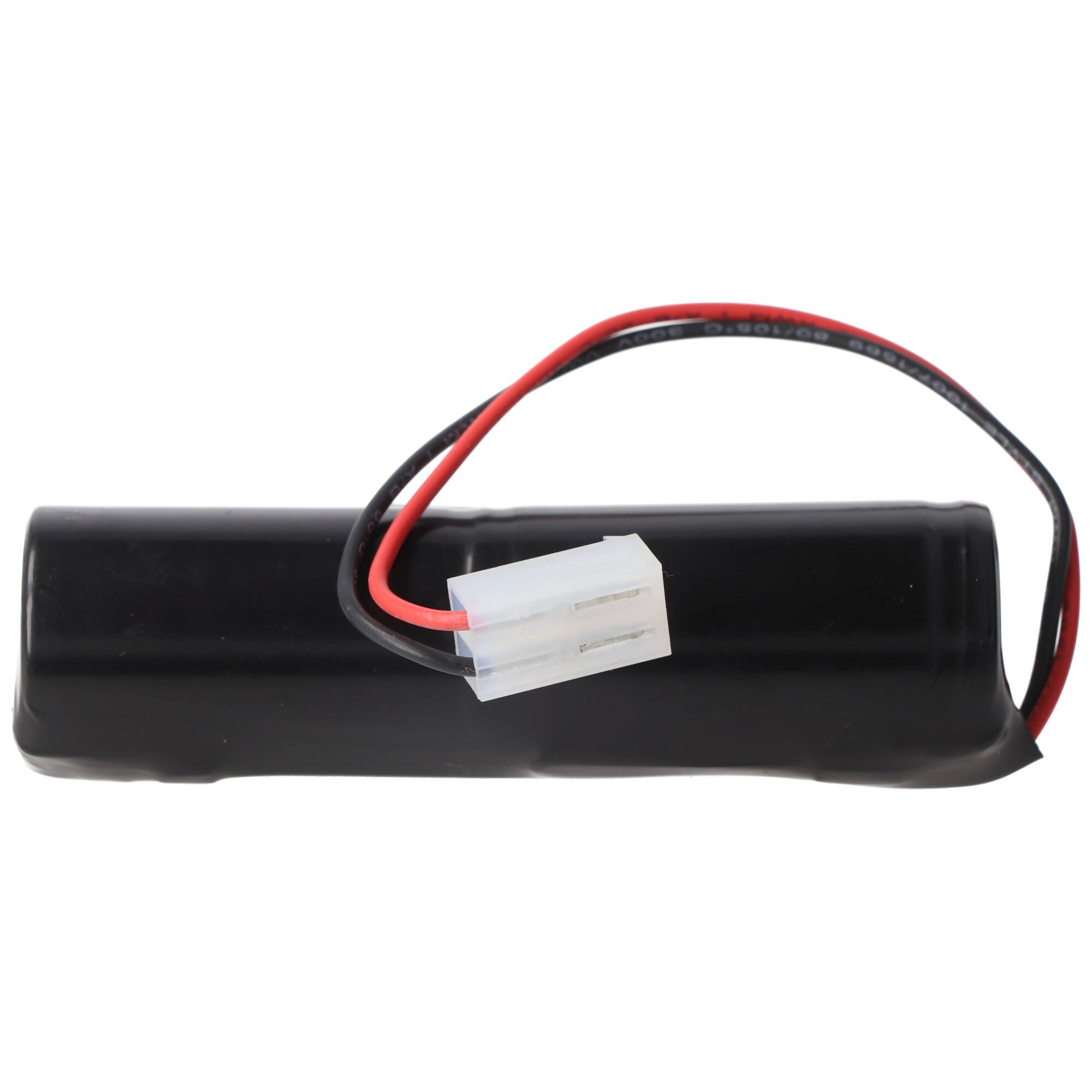 Notleuchtenakku NiMH 2,4V 1800mAh L1x2 Sub-C mit 200mm Kabel und CGM2 Stecker ersetzt Elubat 275602, 86x23mm