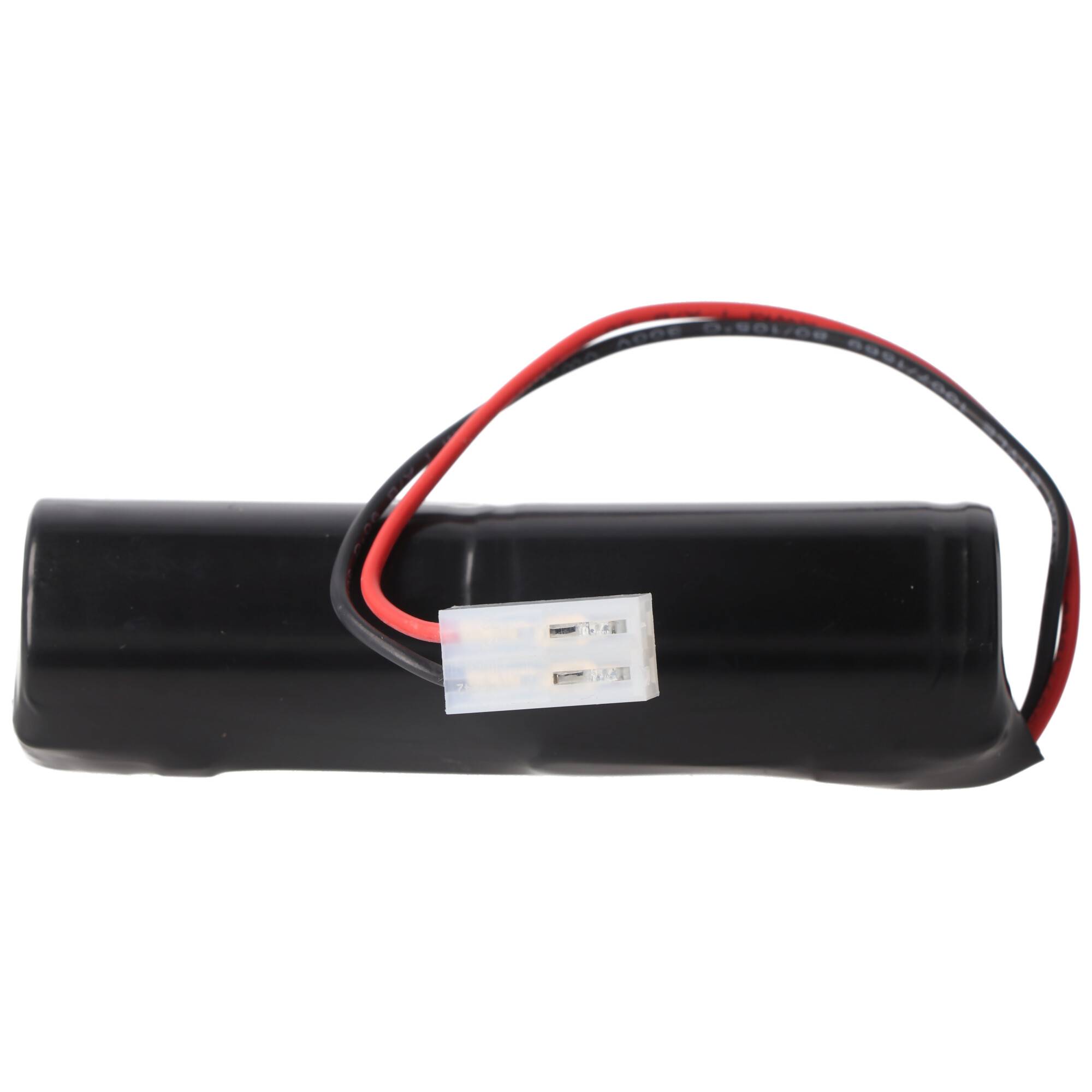 Notleuchtenakku NiMH 2,4V 1800mAh L1x2 Sub-C mit 200mm Kabel und CGM2 Stecker ersetzt Elubat 275602, 86x23mm