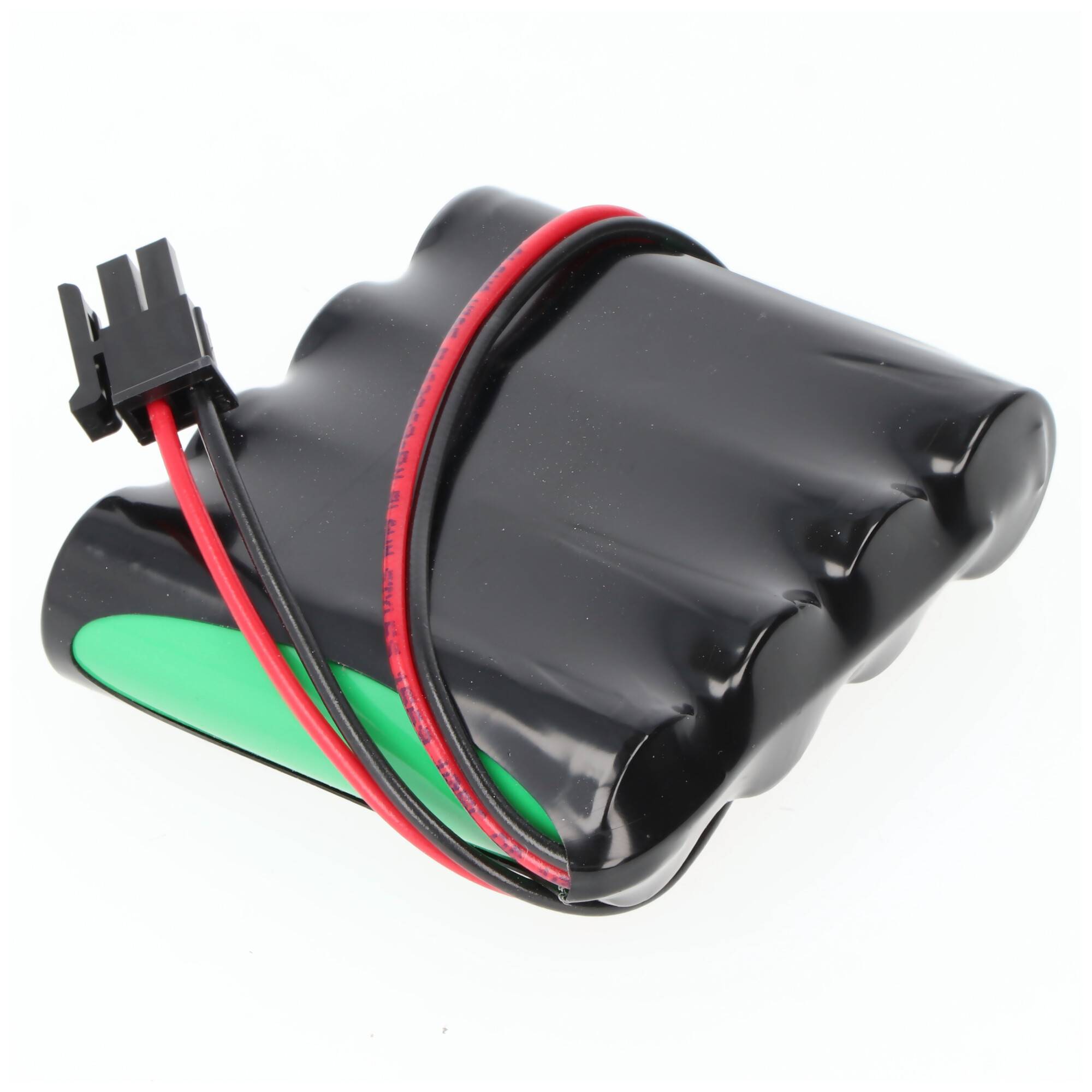 Notleuchtenakku NiMH 4,8V 1100mAh F1x4 Mignon AA mit 150mm Kabel & Stecker ersetzt Inotec 890015