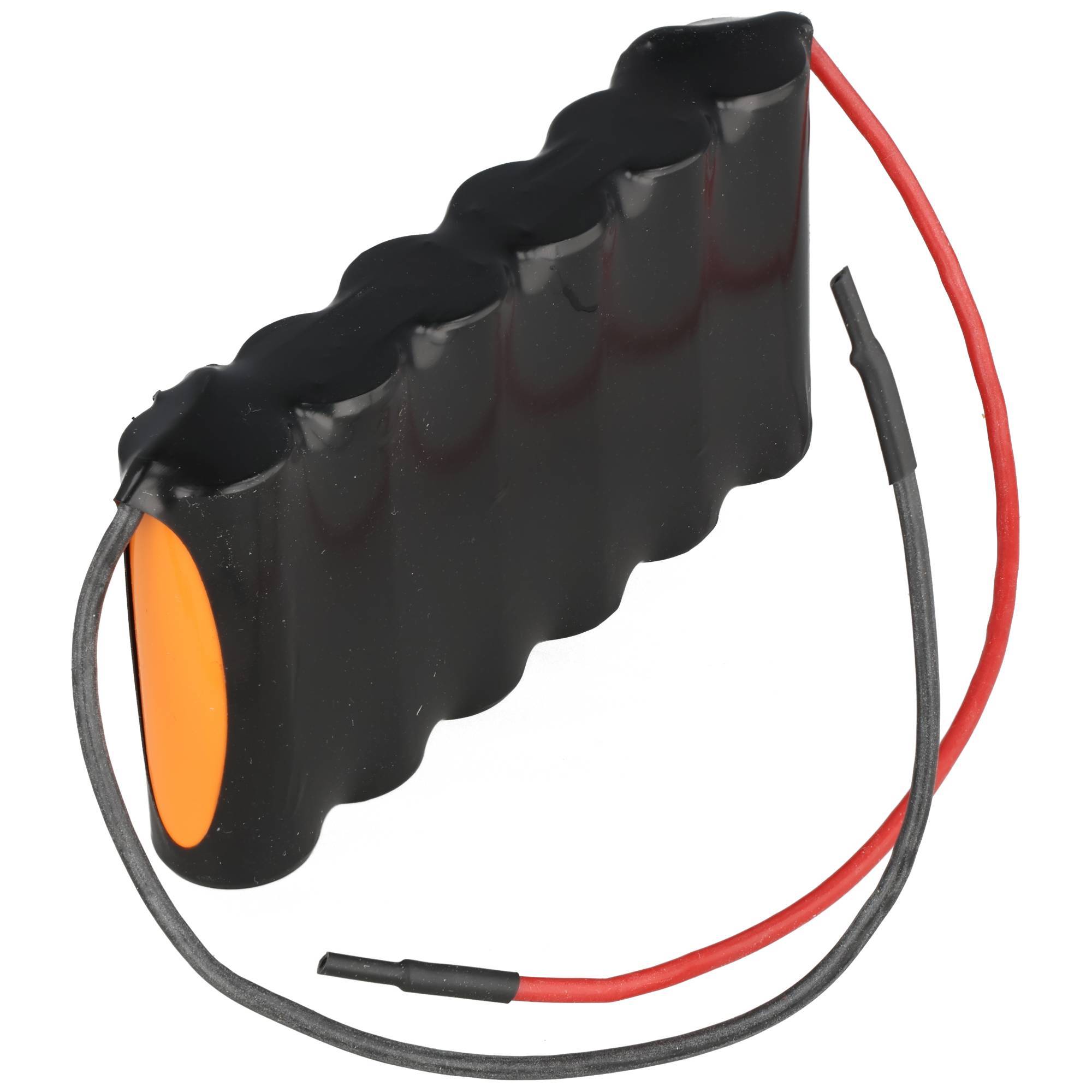 Notleuchtenakku NiMH 7,2V 2100mAh F1x6 A mit 200mm Kabel beidseitig ersetzt Beghelli 415260000